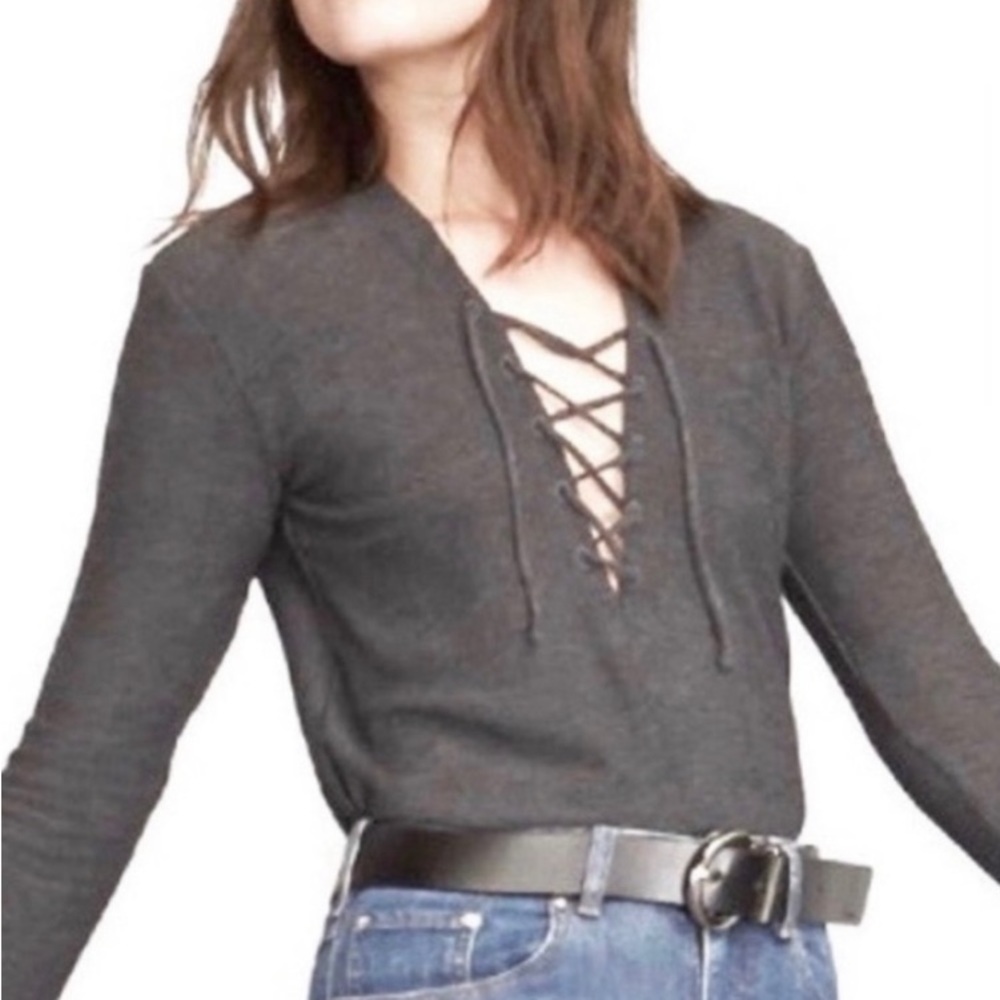 Iro Linen Long Sleeve Top XS - Picture 2 of 14